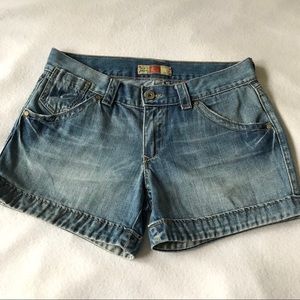 Old Navy 100% Cotton Medium Wash Blue Jean Shorts
